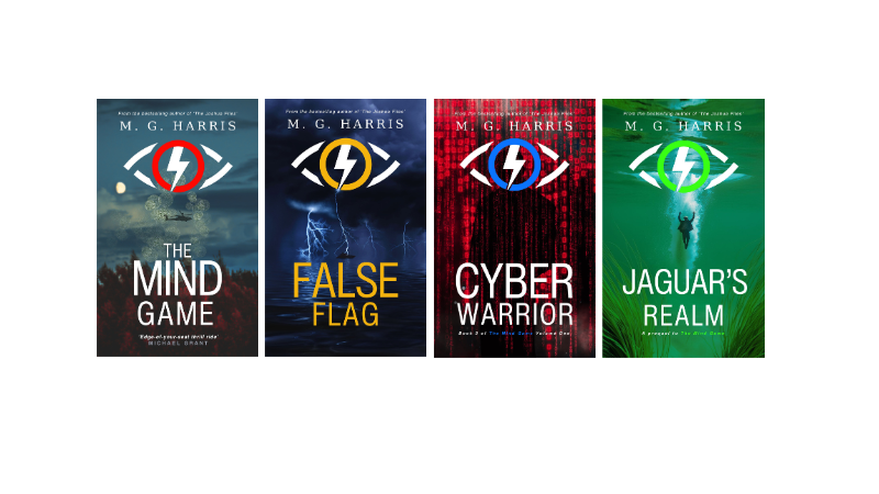 The Mind Game series by  M. G. Harris hardbacks